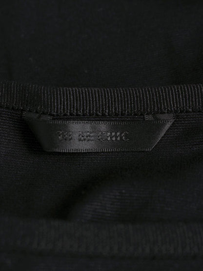 トゥービーシック W5P10-262-09 トップス 42 ブラック フラワーモチーフ 刺繍 ビジュー ITTDJV03YS54