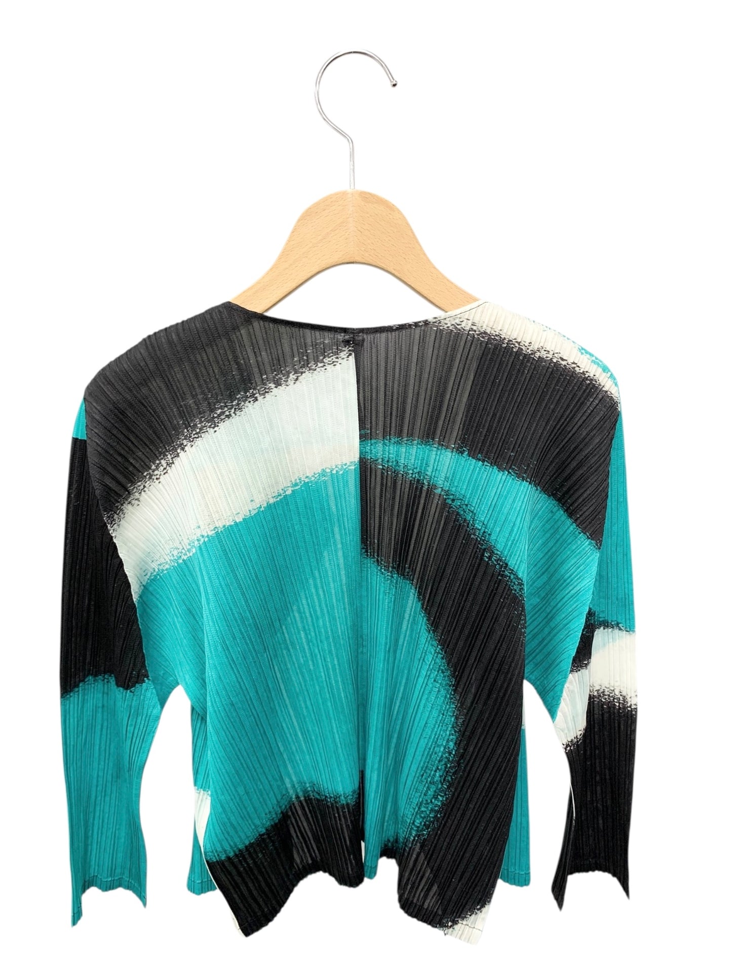 プリーツプリーズイッセイミヤケ PP63-JO723 カーディガン 3 マルチカラー プリーツ ITEU9NHRYMSG