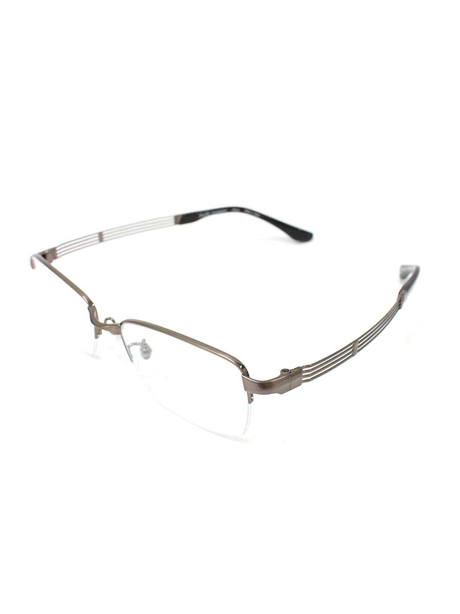 ラインアートシャルマン XL1846 眼鏡 メガネ ガンメタル ブラウン メタルフレーム ハーフリム スクエア IT8L74PE0U8S 【SALE】