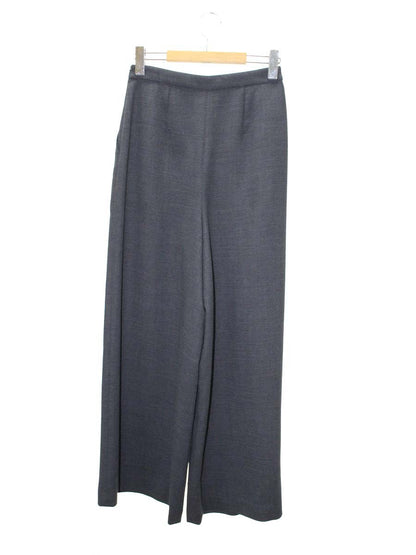 フォクシーブティック 39535 パンツ 38 グレー ウール ワイド IT67QPIO7E8S