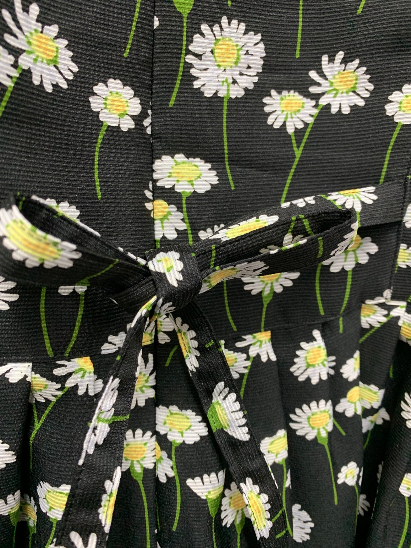 エムズグレイシー 111343 ワンピース 38 ブラック 小花柄 フラワーモチーフ ドレス ITFWYY6RLR6H