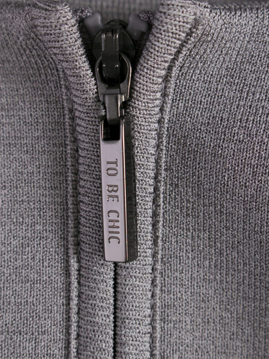 トゥービーシック W5F15-898-06 ノーカラージャケット 42 グレー ストレッチ ITDM9SWFL2HG