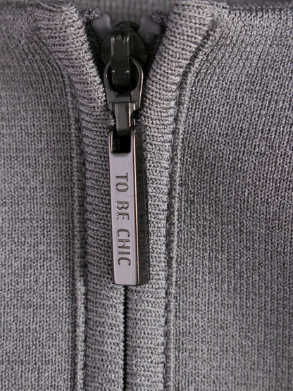 トゥービーシック W5F15-898-06 ノーカラージャケット 42 グレー ストレッチ ITDM9SWFL2HG