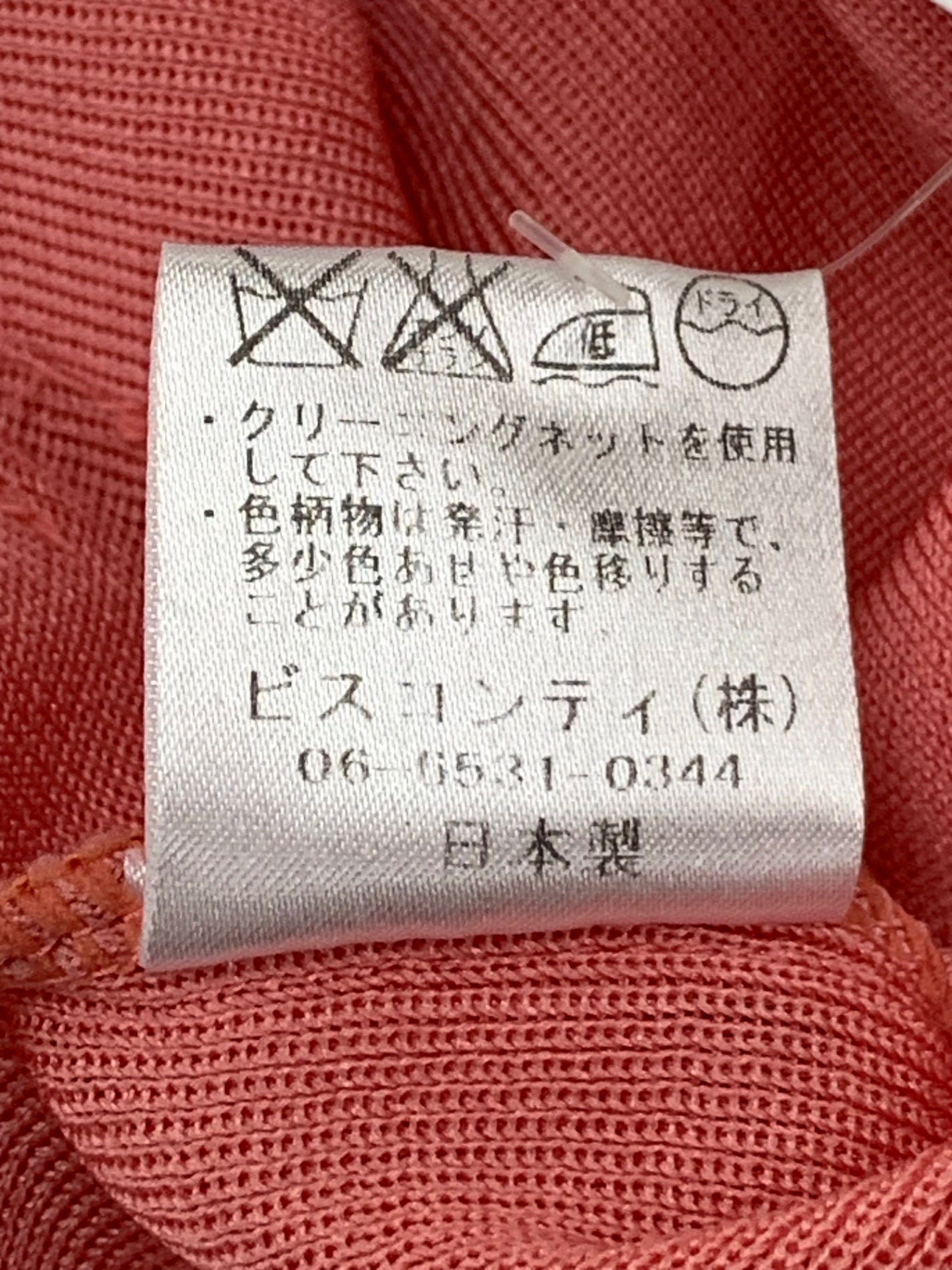 ギャラリービスコンティ 1112121 カーディガン 2 ピンク カメリアボタン バックリボン IT9RURNNQQ2Q