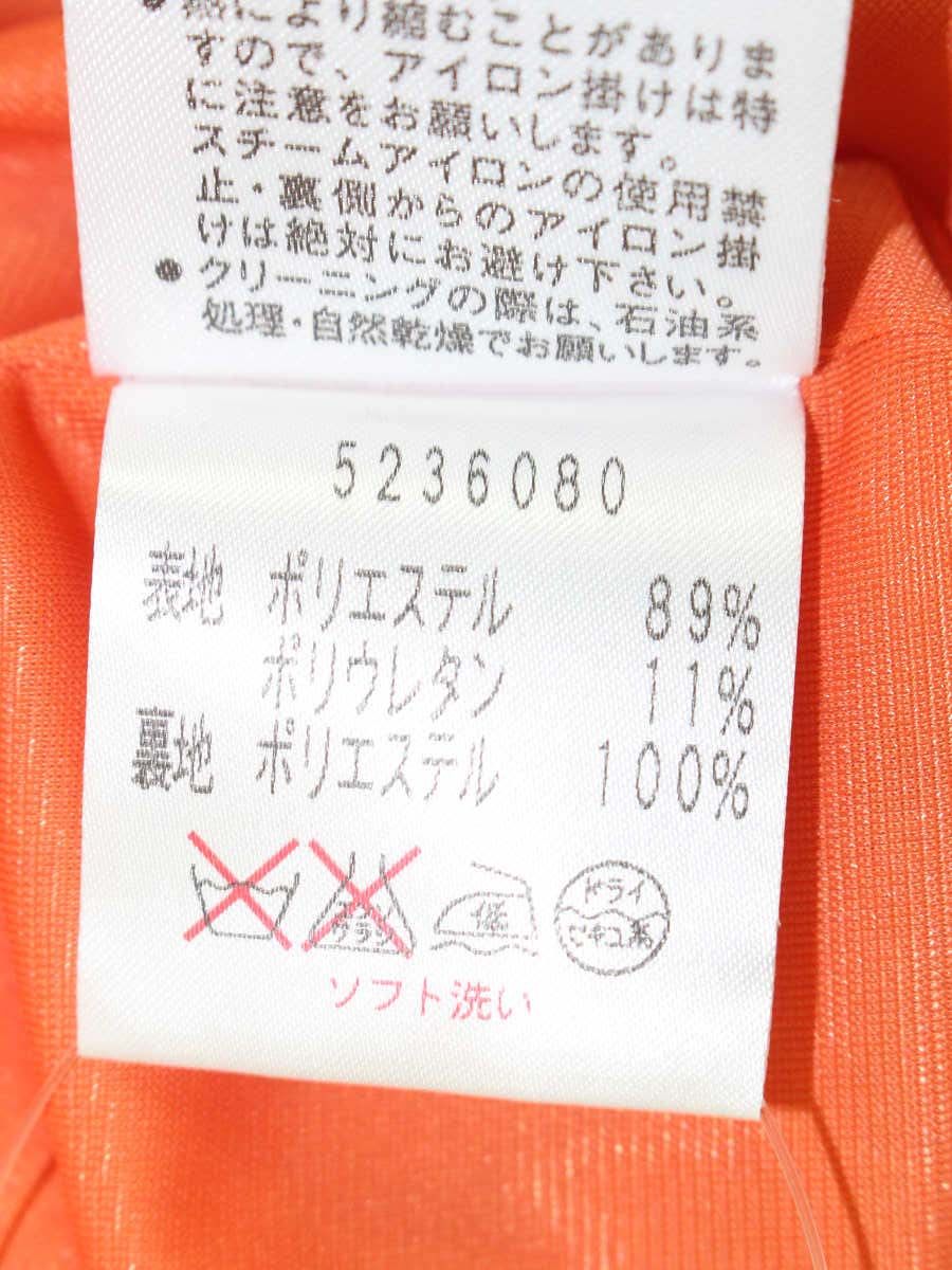 ルネ 5236080 ワンピース 34 オレンジ ダブルブレスト IT24PSFLCXKA