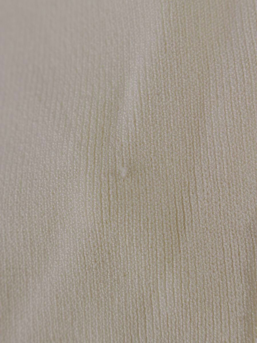 トゥービーシック W5F03-333-01 カーディガン 3 アイボリー 衿フリル ITJEUJX52J8G