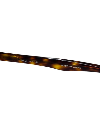 マウイジム Eclipse MJ182 サングラス ヴィンテージ ブラウン ITTEDGELSHP0