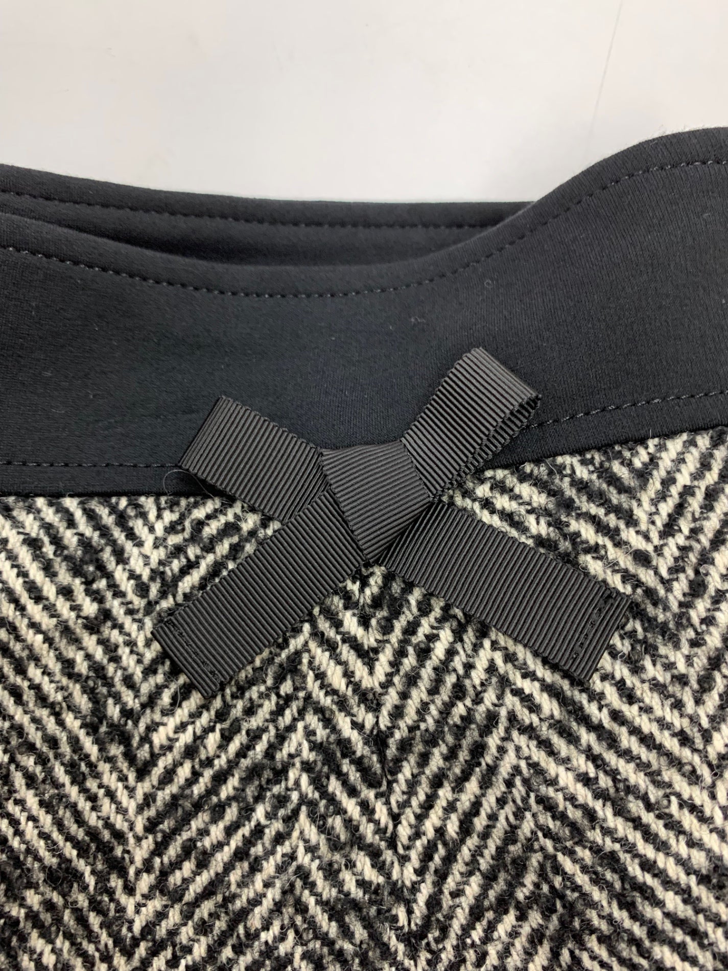 エムズグレイシー 417618 スカート 40 ブラック ツイード ウール ITJO9O741HN5