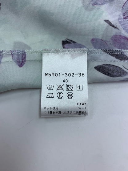 トゥービーシック W5M01-302-36 W5S03-302-36 セットアップ 40 パープル トップス スカート フラワーモチーフ IT566F9HV6OE