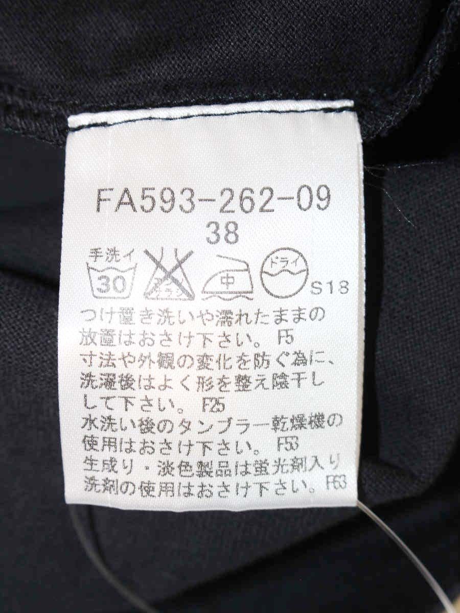 バーバリーブルーレーベル FA593-262-09 Tシャツ 38 ブラック ロゴ ITR3A1QY6OE6