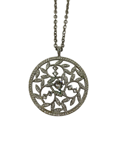 フォクシーブティック NECKLACE CRYSTAL MOON 25772 ネックレス シルバー ITMVJG2NBHU6