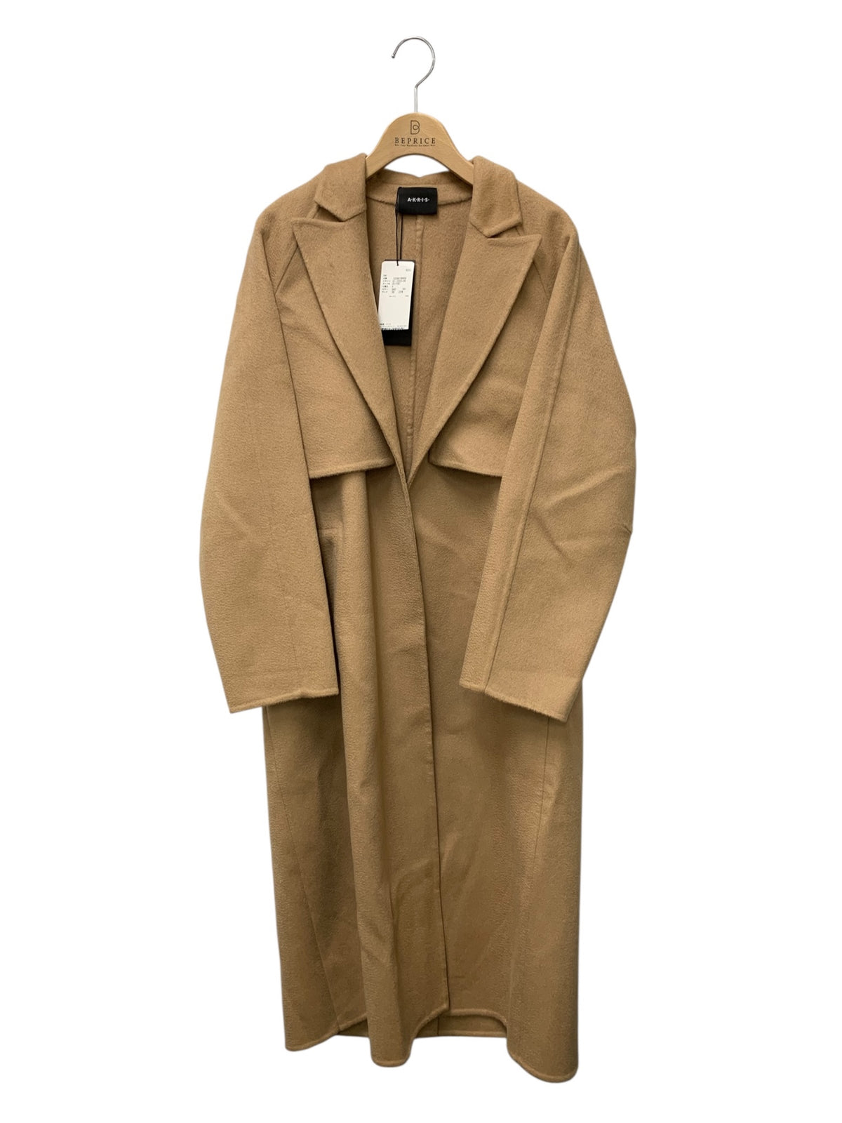 アクリス The Duo Coat 1224019908 コート 38 キャメル ウールダブルフェイス 3WAY仕様 ITIQT5Q1D91W
