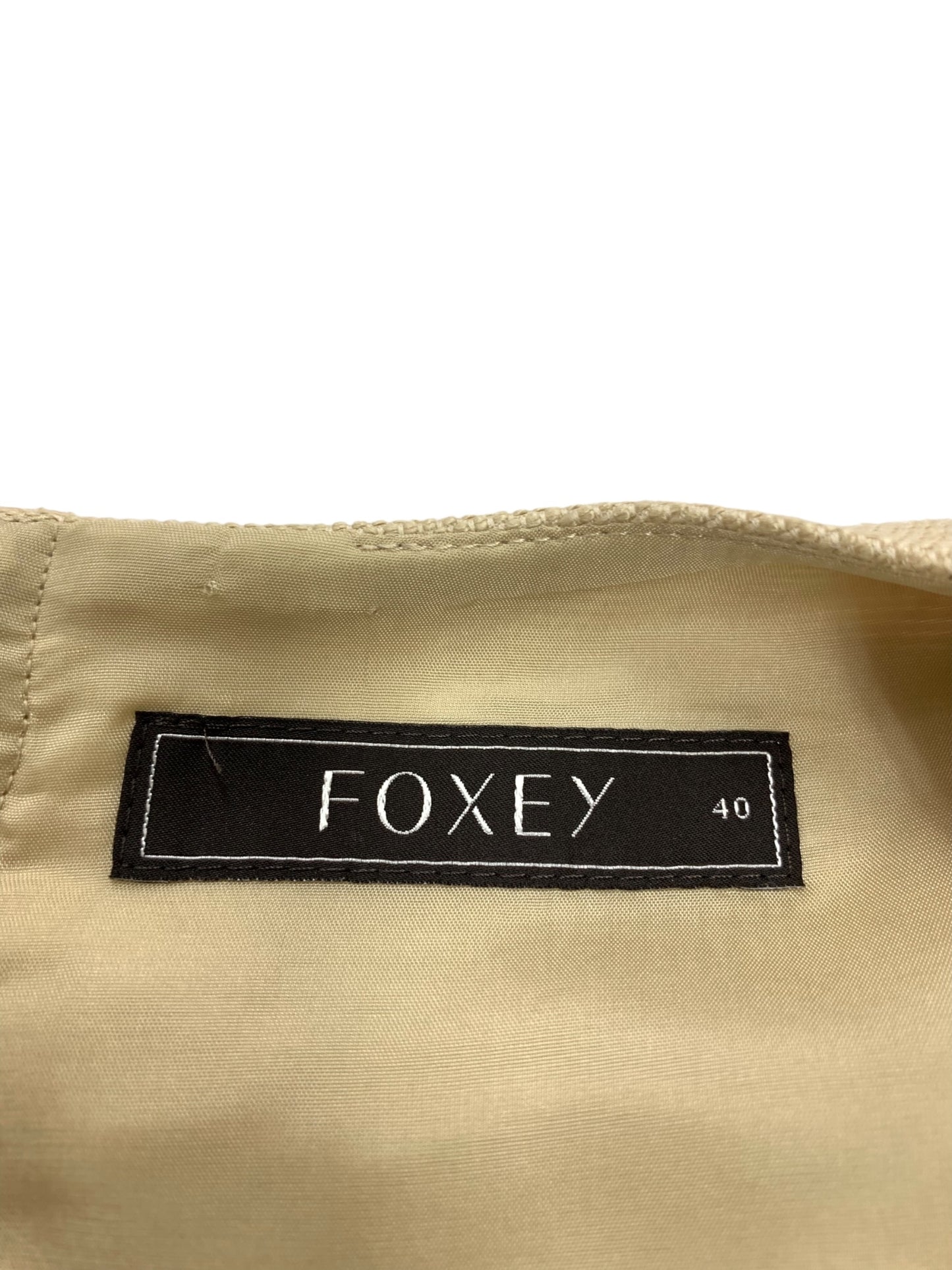 フォクシーブティック ドレス アフタヌーンブーケ 29672 ワンピース 38 ベージュ IT4TF8FOEDIE