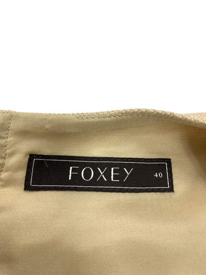 フォクシーブティック ドレス アフタヌーンブーケ 29672 ワンピース 38 ベージュ IT4TF8FOEDIE