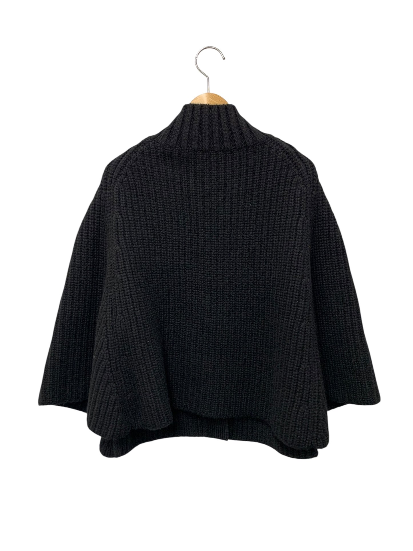 フォクシーブティック Knit Cape Rhone 44920 ケープ F ブラック IT0M1IEZELMG