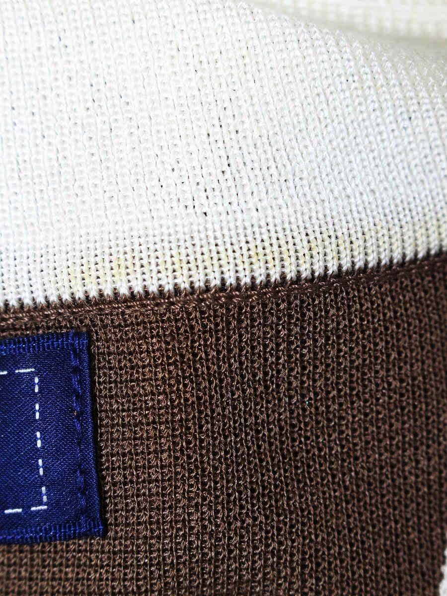 エムズグレイシー 018327 カーディガン 38 ブラウン ジップアップ ITKKEBJNYMPW