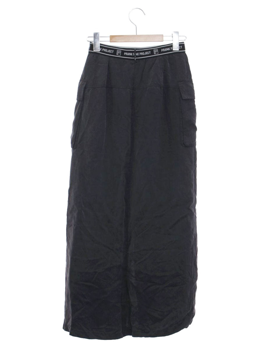 プランクプロジェクト Satin Cargo Skirt  31232515604 F ブラック ITWBYWS1EATE