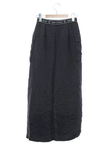 プランクプロジェクト Satin Cargo Skirt  31232515604 F ブラック ITWBYWS1EATE