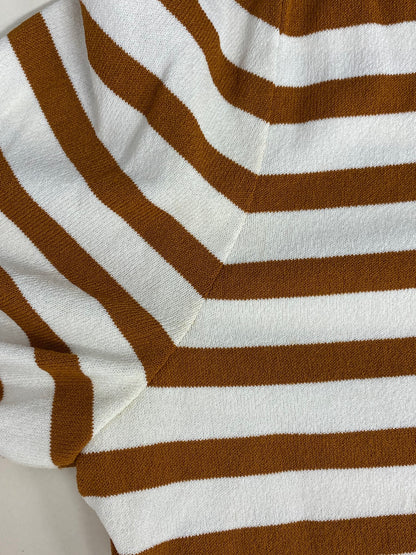 デイジーリン Knit Top French Border 06167 カットソー 42 ホワイト ボーダー IT2H2PMZWBUW