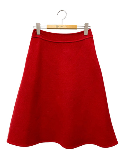 エムズグレイシー リバーシブルフレアースカート 217622 36 レッド ITGV9LT32RPK