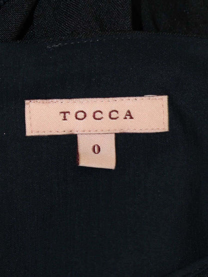 トッカ 【洗える！】BEACH ドレス OPTOSM0700 ワンピース 0 ネイビー ノースリーブ ITAKRZQH8XHK 【SALE】