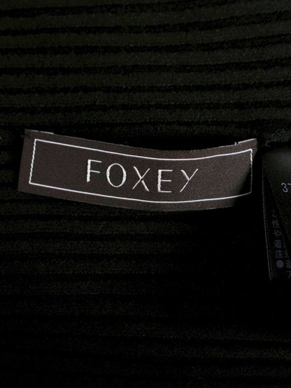 フォクシーブテック 37286 トップス 40 ブラック  Knit Tops Moon Light ITUUV5P4LQ99