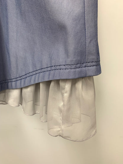 トッカ YA0075 スカート 0 ブルー ステッチ チュール ITGCFIAEEBJC