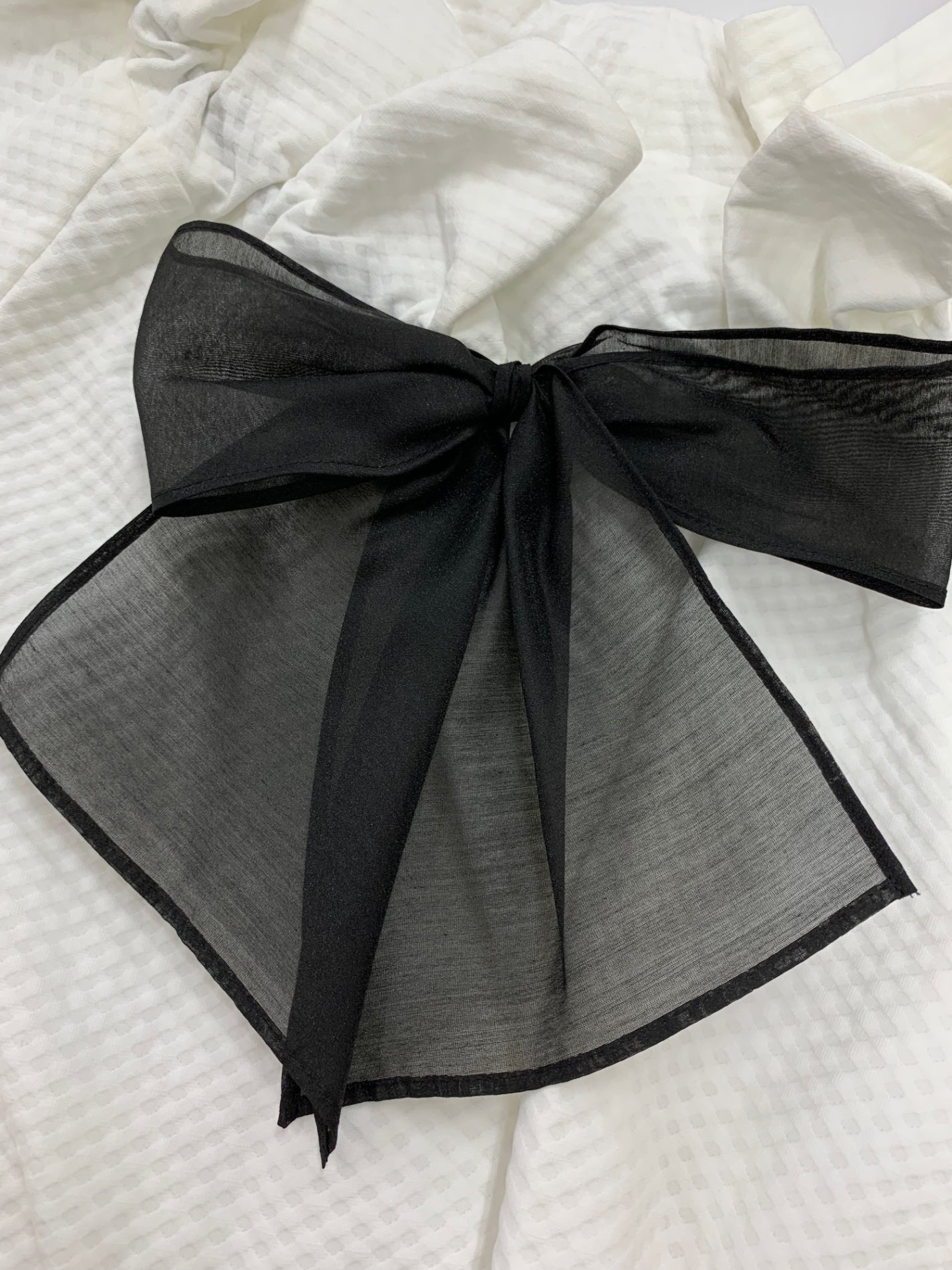 エムズグレイシー 415340 トップス 40 ホワイト リボン IT66HG2TJF40