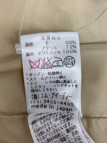 エムプルミエ 1147-005 ツイードテーラード 36 ベージュ ITT4MTGSRRSB 【SALE】