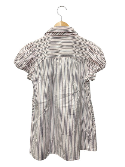 バーバリーブルーレーベル FE518-171-12 シャツ 36 ピンク ストライプ 2way リボン IT3S332PPD6W