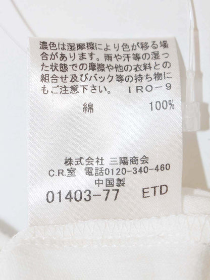 バーバリーブルーレーベル FA593-262-02 Tシャツ 38 ホワイト ロゴ ITTKDW0Y1OEC