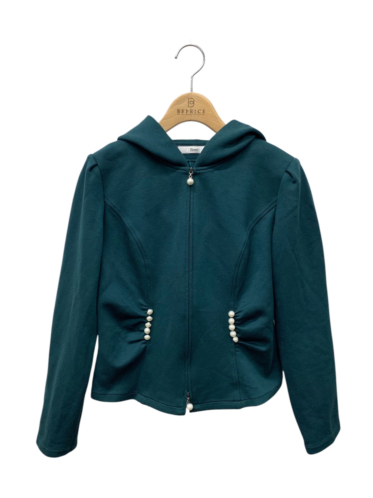 Reneルネ パーカー36 ピンクベージュ 美品