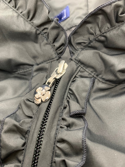 エムズグレイシー 594302 レインコート ブラック フリル フード ITSJ9YJSVS8E