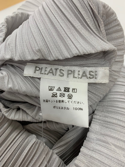 プリーツプリーズイッセイミヤケ PP55-JH113 ワンピース 4 グレー IT656W54CEAS