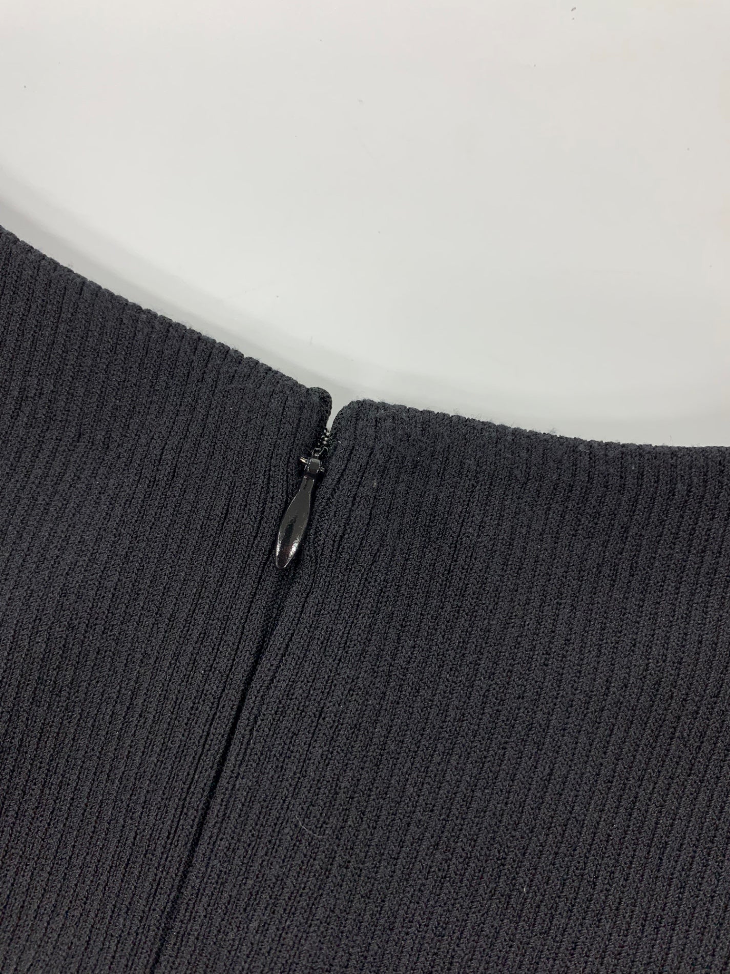 エムプルミエクチュール ワンピース F928-007 38 ブラック ニット切替 ITZ88ORES35U