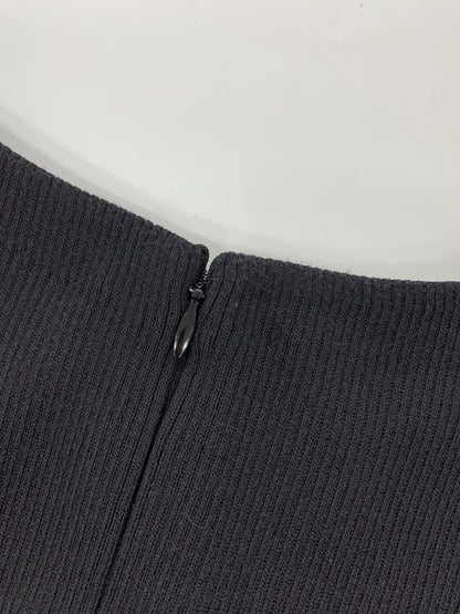 エムプルミエクチュール ワンピース F928-007 38 ブラック ニット切替 ITZ88ORES35U