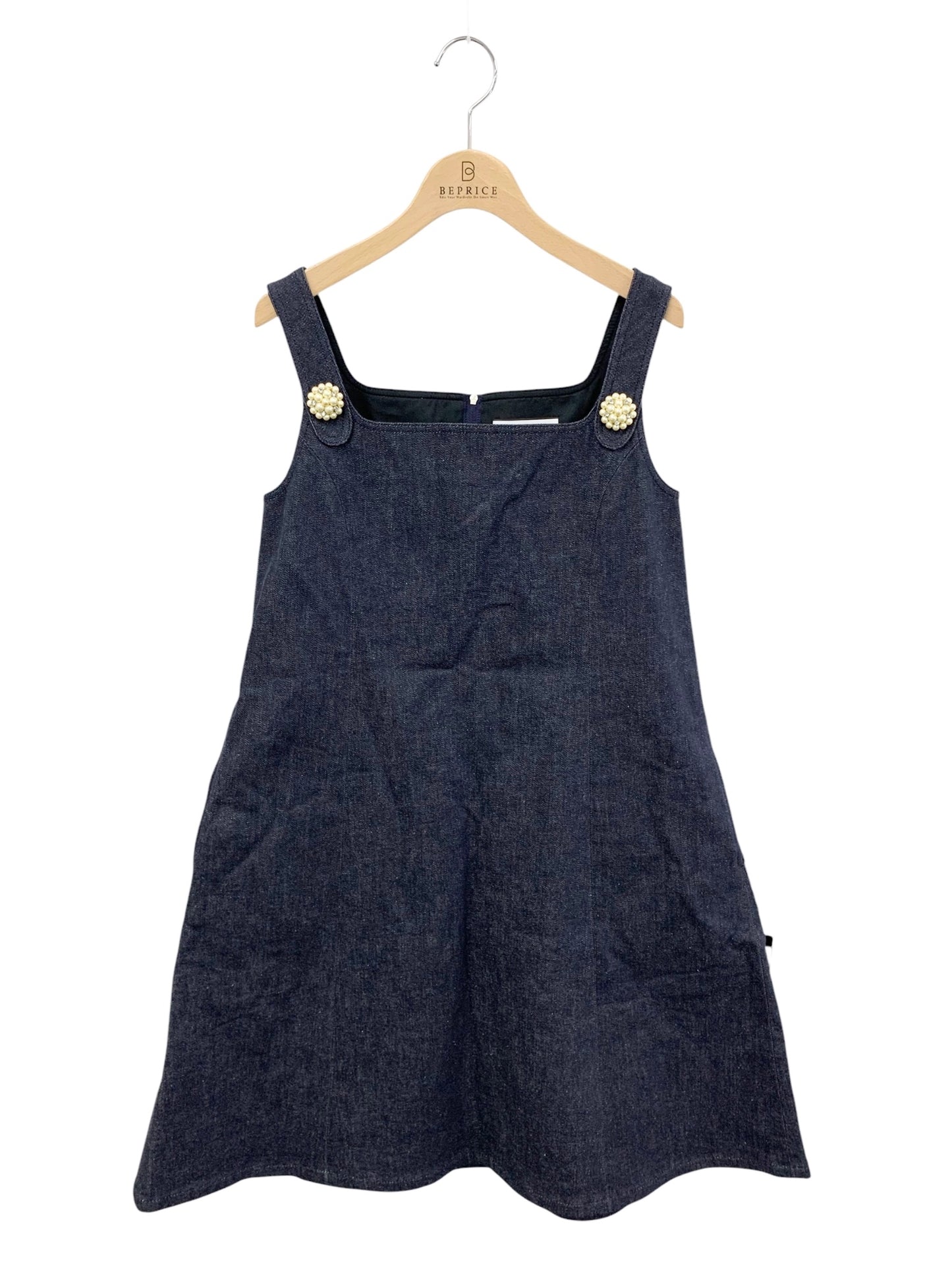 フォクシーニューヨーク Dress Mathias 44224 40 ネイビー ドレス  