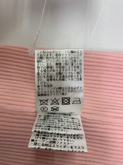 エムズグレイシー 418505 カーディガン 40 ピンク パール 花 メッシュ チュール ITTEOXQI409O