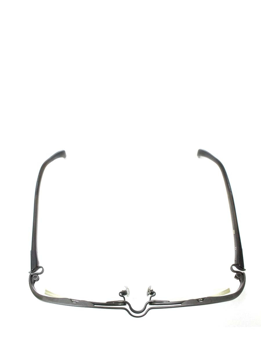 フォーナインズ メガネ ガンメタリック メタルフレーム ブロー ハーフリム（ナイロール） ITAXRADRPX5S