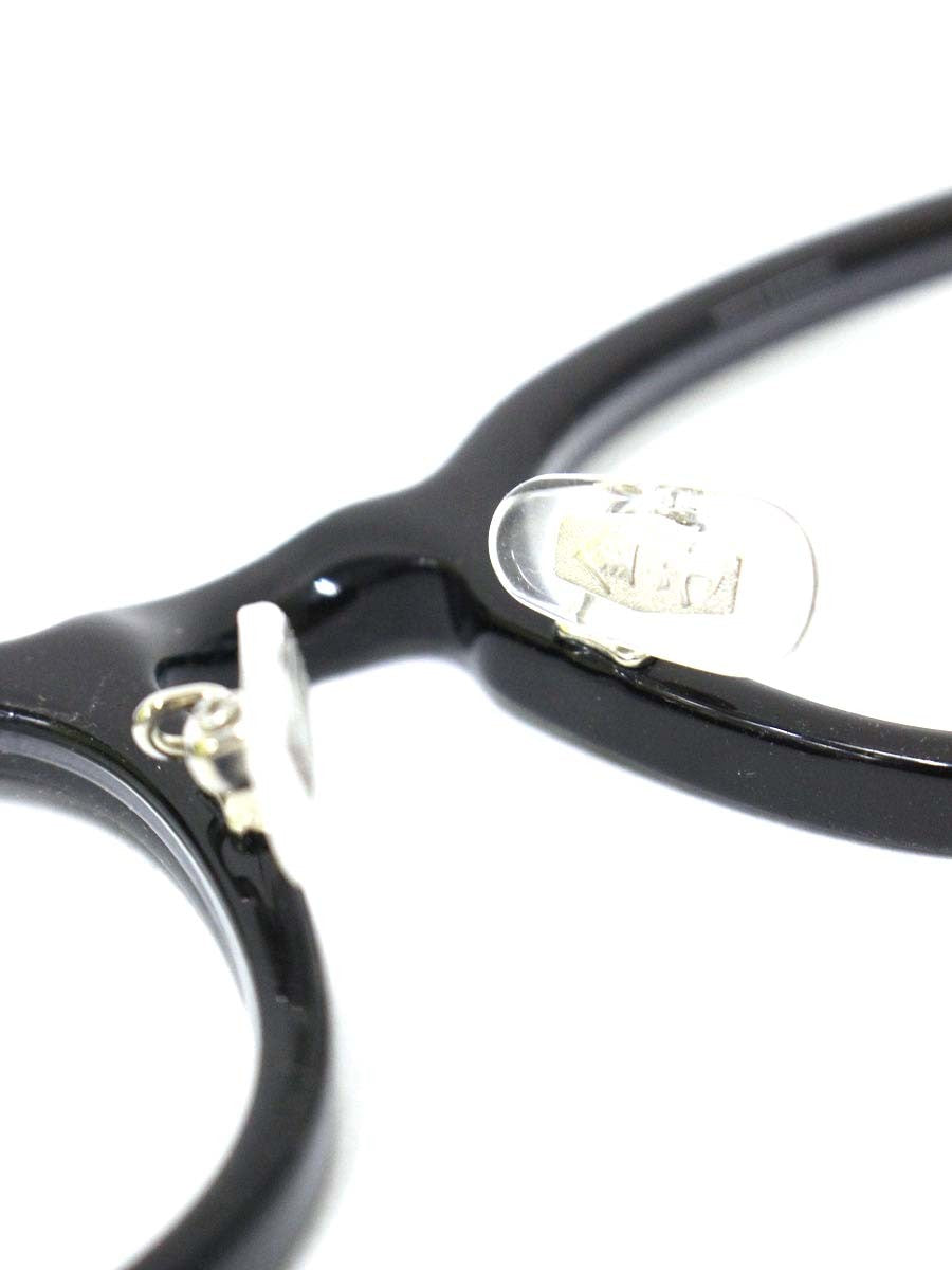 金子眼鏡 KC-94 メガネ ブラック CELLULOIDシリーズ フルリム ウェリントン IT1LEYQ3IN48