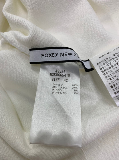 フォクシーニューヨーク Le Jardin Cardigan 43586 カーディガン 2026年増産品 42 ホワイト ITUUJ9WQMAWS