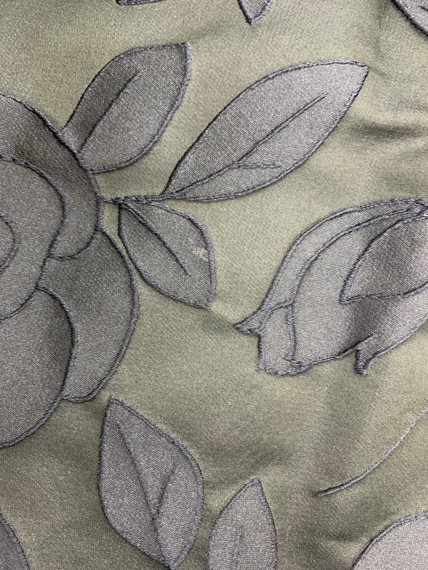 エムズグレイシー シャンブレージャガードローズワンピース 311612 38 ブラック ITJV4QR6J3WO