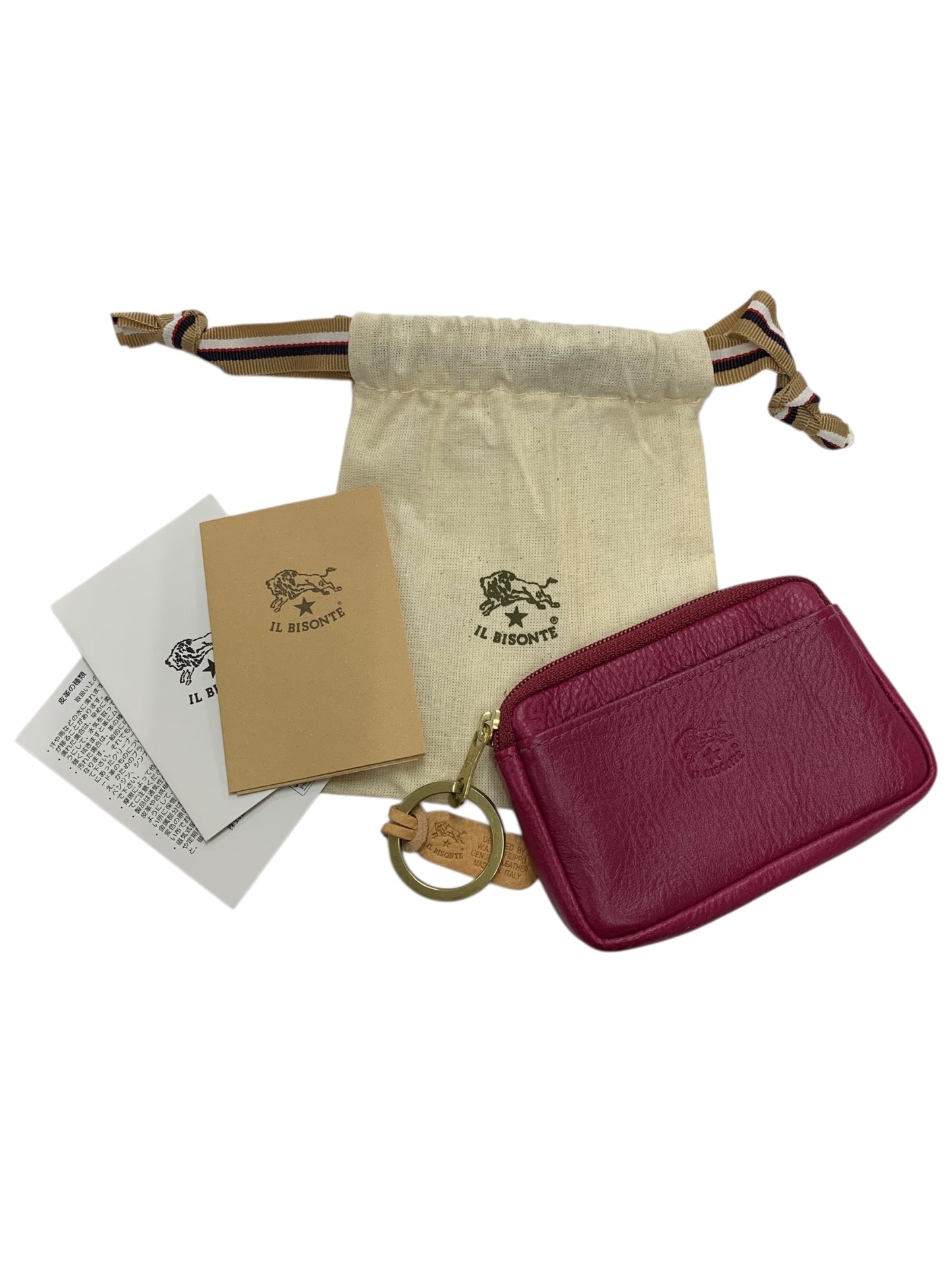 イルビゾンテ コインパース 小銭入れ ピンク 牛革 ITQ8TJWIKTWU