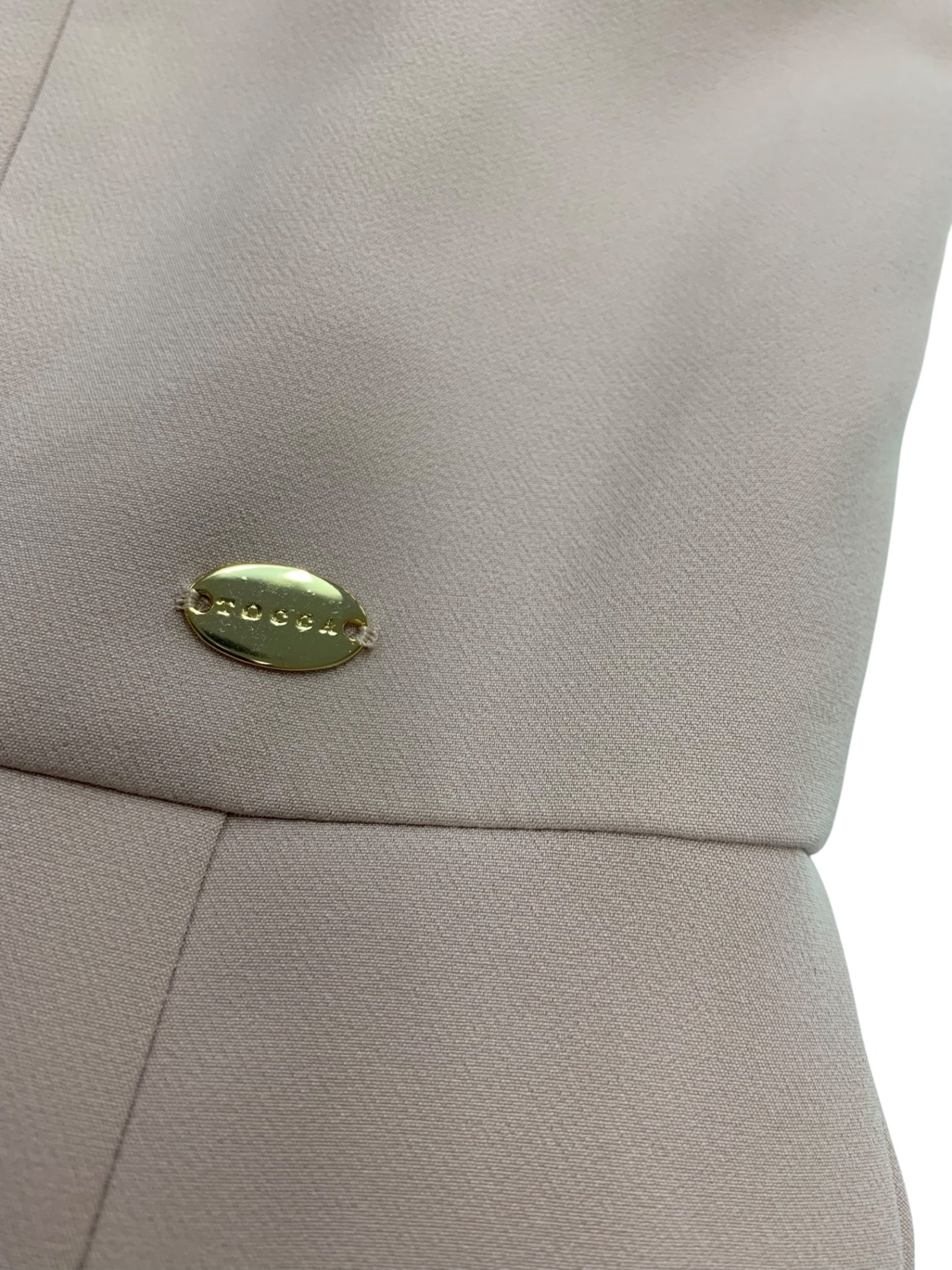 トッカ FLY FRERRY ドレス OPTOGS0806 ワンピース 6 ピンク クルーネック バックジップ ITJGJD8D0LCO