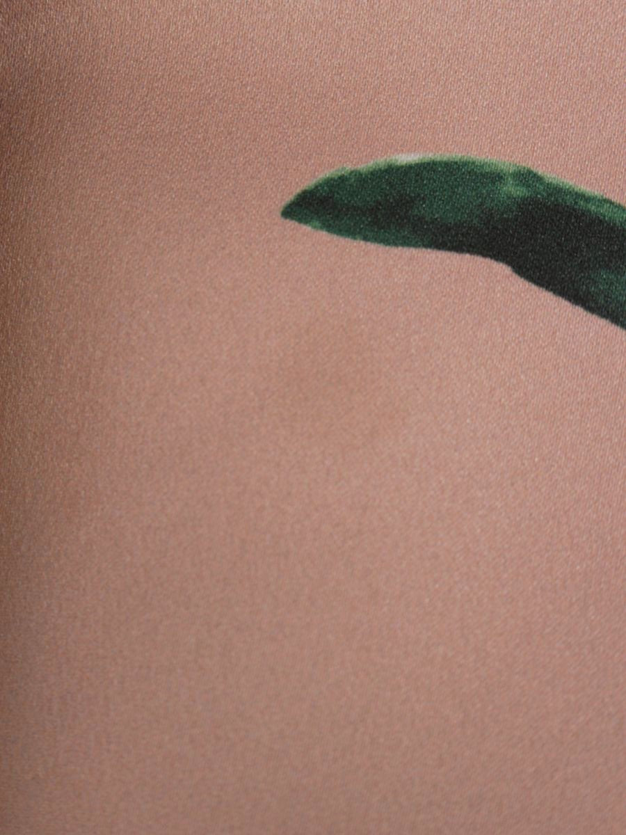 エムズグレイシー 727549 スカート 38 ピンク フラワーモチーフ タック ITRJ47GC9X3O