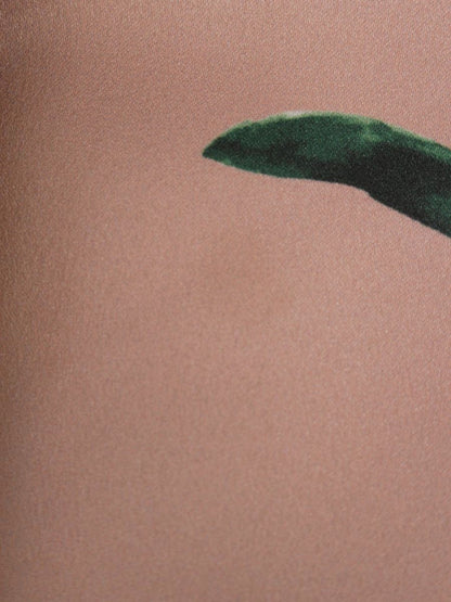 エムズグレイシー 727549 スカート 38 ピンク フラワーモチーフ タック ITRJ47GC9X3O