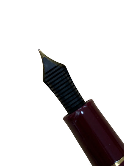 セーラー×ナガサワ文具センター 万年筆 Pen style DEN オリジナル プロフィットスタンダード マルン ワインレッド MF 14K ITGOJHOPHFBK