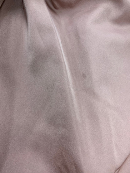 エムズグレイシー 411503  ワンピース 42 ピンク クルーネック バラ チュール ITYHB83ZB7O2