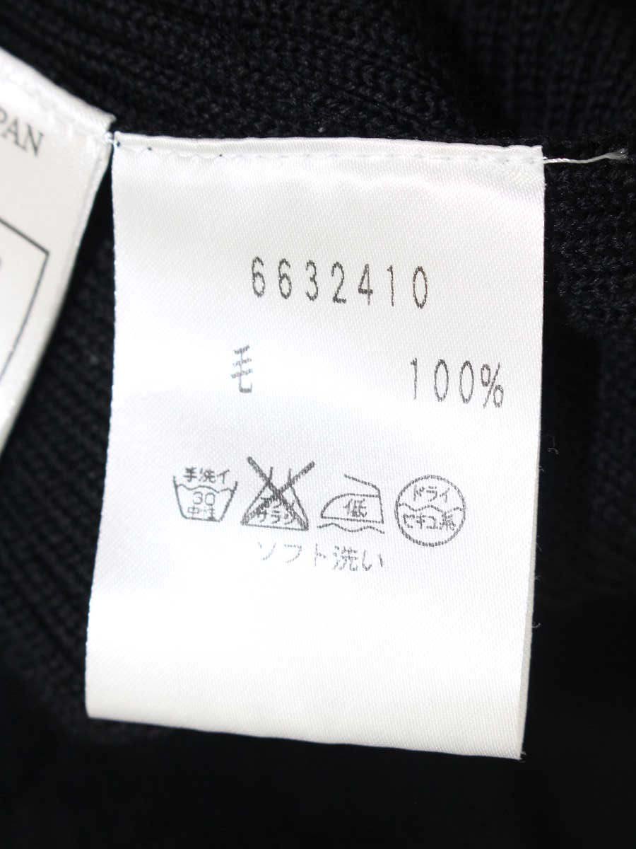 ルネ 6632410 パンツ 34 ブラック ニット IT9GSBJC75VK