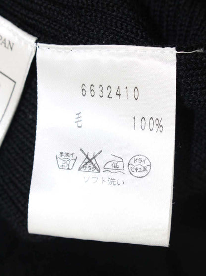 ルネ 6632410 パンツ 34 ブラック ニット IT9GSBJC75VK